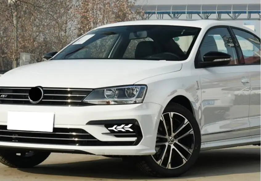 Год forVWjetta дневной свет sagitar Автомобильные аксессуары светодиодный DRL фары для sagitar противотуманные фары