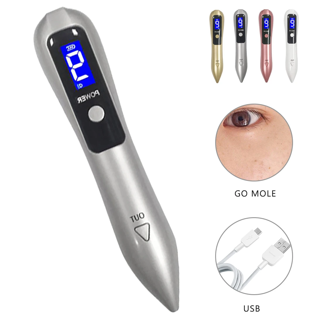 Лазерный перьевой аппарат для удаления черных точек на лице плазменный с 9