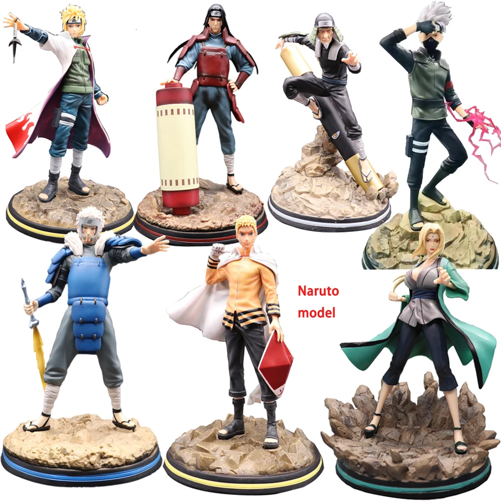 Аниме Наруто GK Сэндзю Hashirama Tobirama Sarutobi клана uzumaki Какаси Фигурки игрушки 30