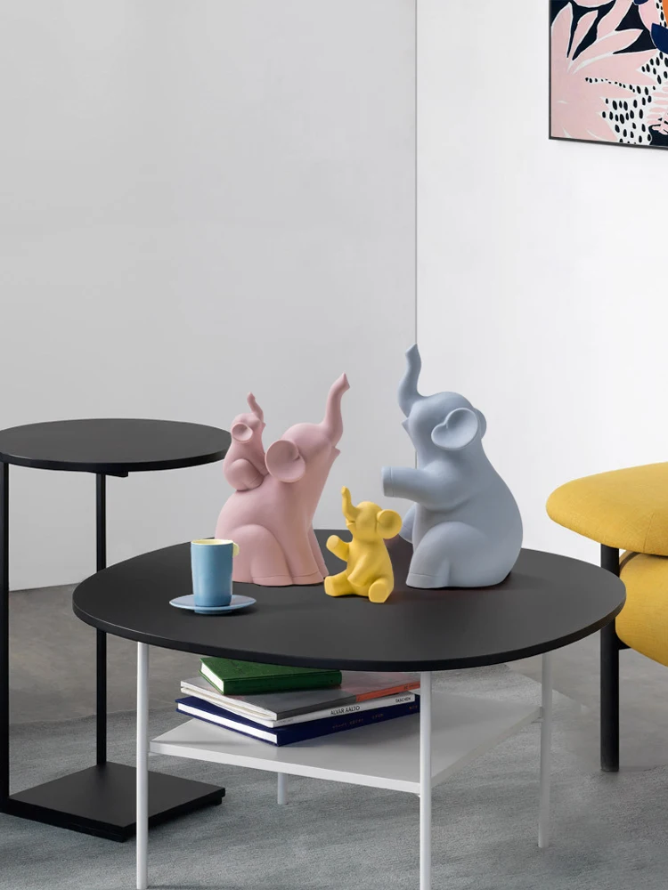 Нордические современные животные керамические украшения милые Креативные