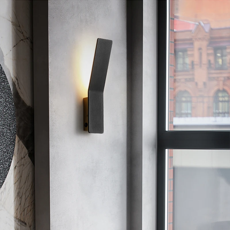 Современный светодиодный настенный светильник для спальни скандинавский