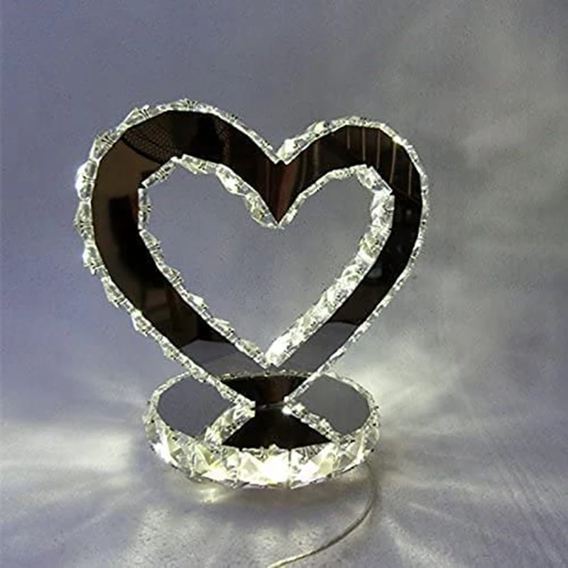 Светодиодные кристаллические настольные лампы ночник настольная лампа для