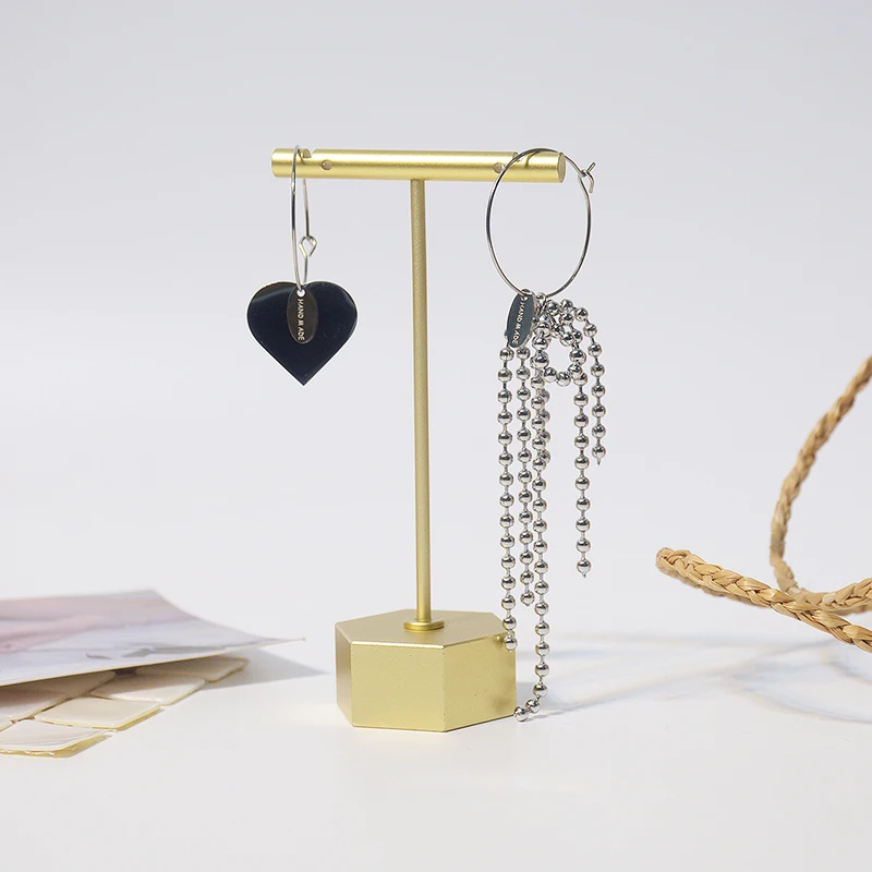 

Korean Hot Titanium Steel Asymmetrical Tassel Heart Earrings for Women Top High Quality Top Temperament Earrings Party Hot Gift