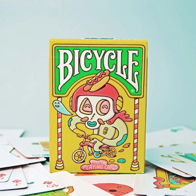 Велосипедные карты Brosmind игральные обычная велосипедная колода Райдер задняя