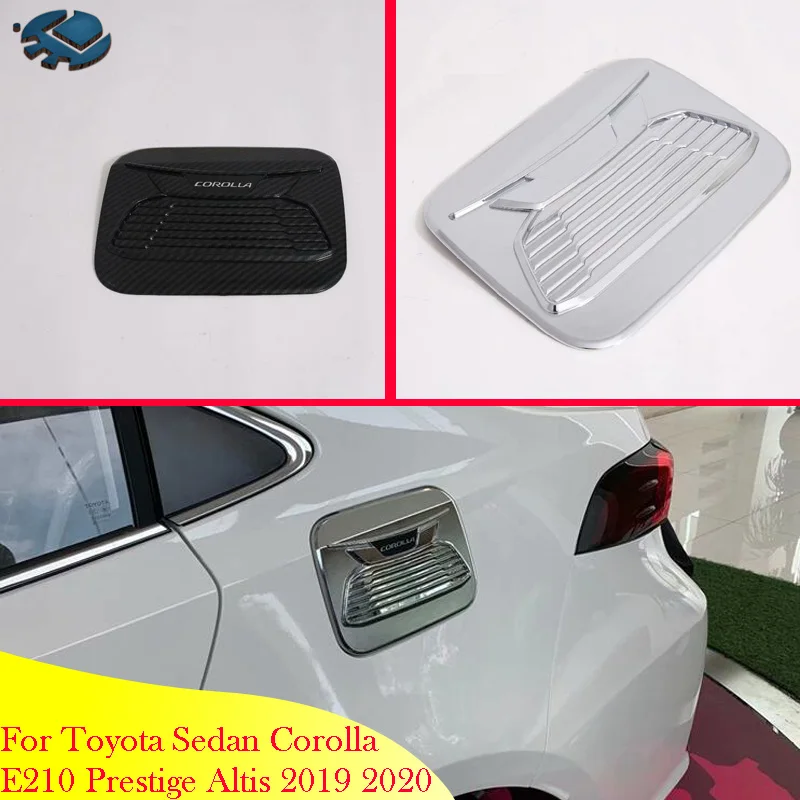 Для Седана Тойота Corolla E210 престиж Altis 2019 2020 ABS хромированный топливный бак крышка