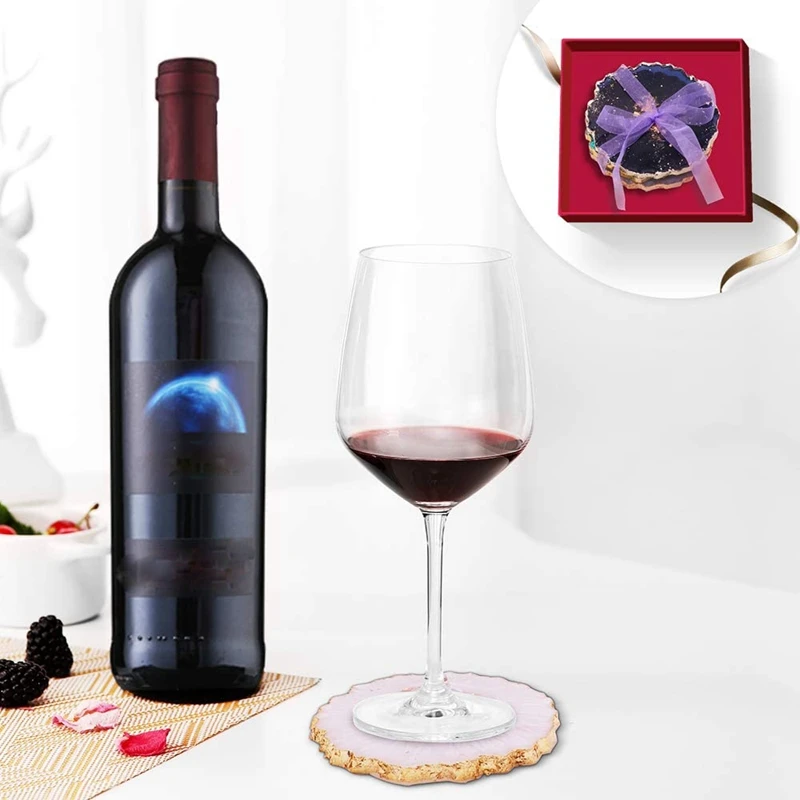 

Resin Coaster Molds, Coaster Epoxy Molds,Silicone Resin Molds for Making Slices,Coasters, Home Decoration