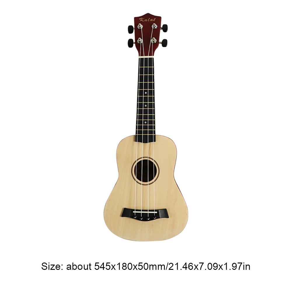 

Musical Instrument 21 inch Ukulele Guitar Music Lovers Playing Basswood 4 Strings Hawaii Accessories for Beginner