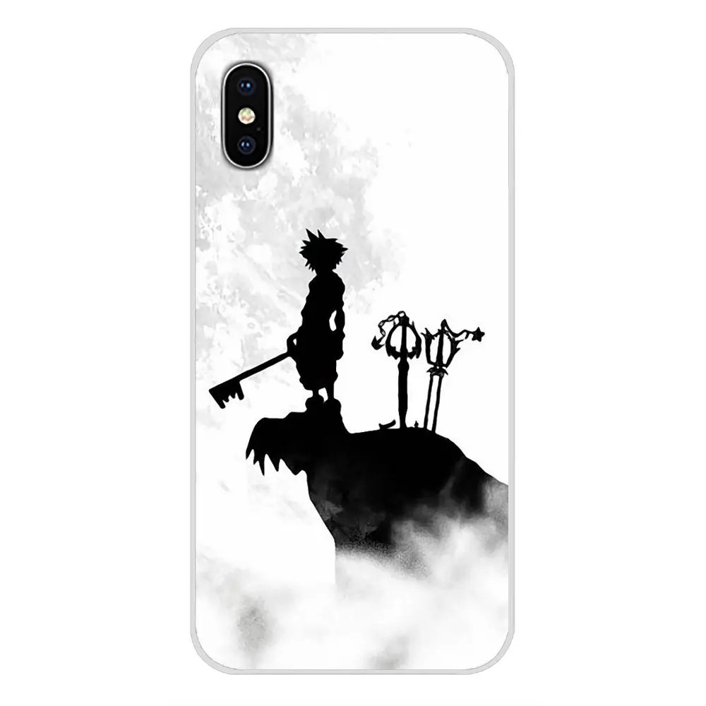 Аниме Kingdom Hearts витражное Стекло комиксов кожаный чехол для телефона samsung A10 A30 A40 A50
