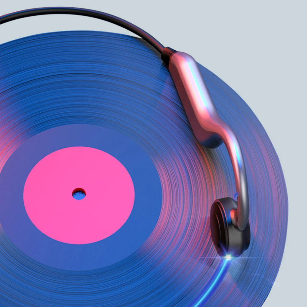 Наушники FDBRO Bluetooth 5 0 новейшая Гарнитура костной проводимости встроенная карта