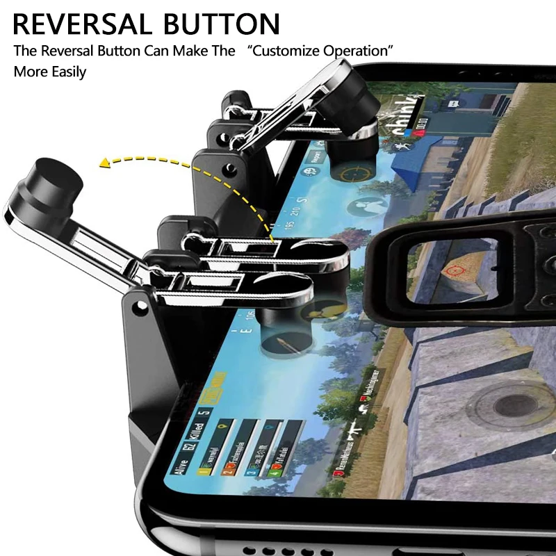 6 пальчиковых триггеров Pubg охлаждающий кулер для мобильного телефона игровой