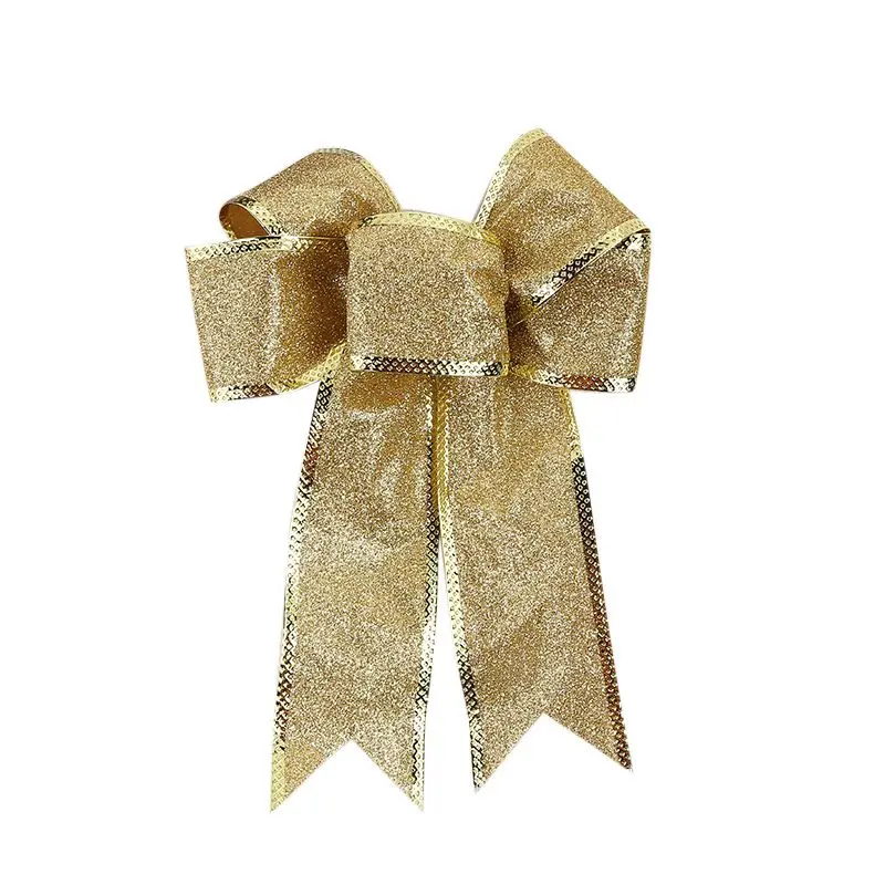 Новинка Лидер продаж Рождество сделай сам декорационные банты Рождественская