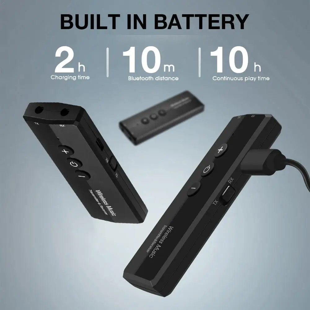 Беспроводной аудио адаптер 3 в 1 для домашнего ТВ наушников приемник беспроводной