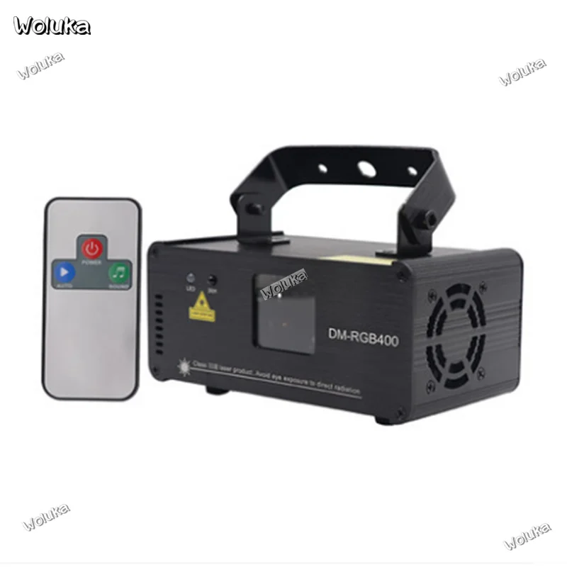 Полноцветный линейный лазерный свет Звуковое управление вспышка KTV