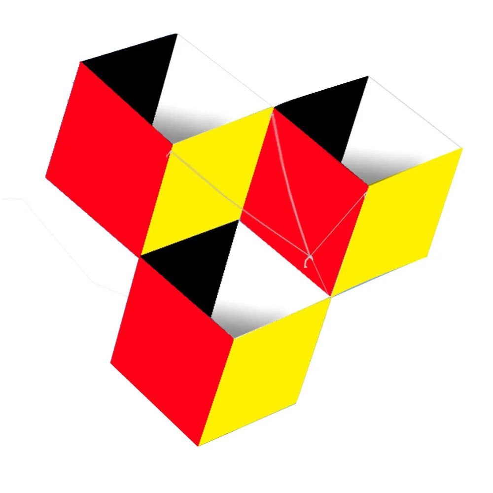 Детский объемный магический куб для спорта на открытом воздухе воздушный змей с