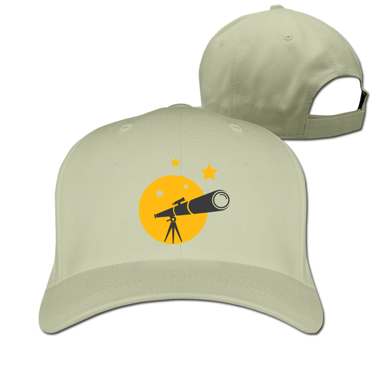 

Telescope man's womens Fashionable breathable Baseball Cap
