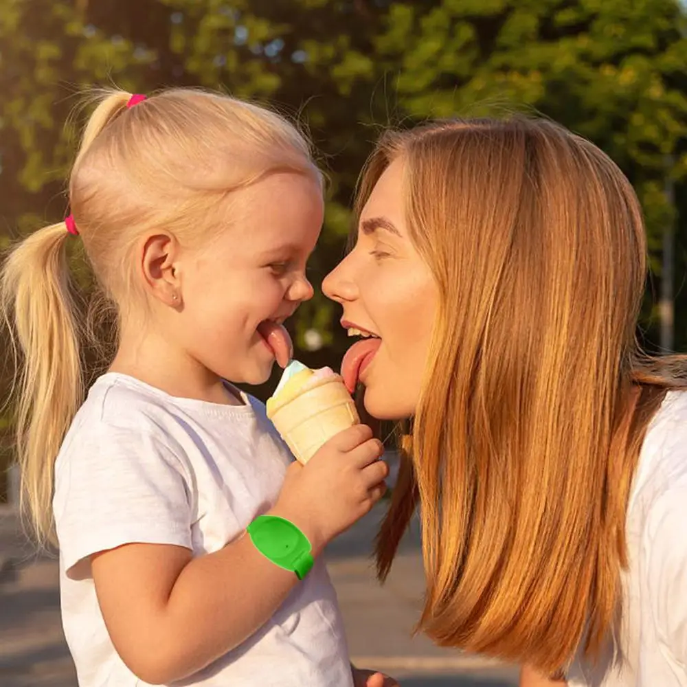 Новый дизайн браслет унисекс с жидкостью диспенсер для рук дезинфицирующее