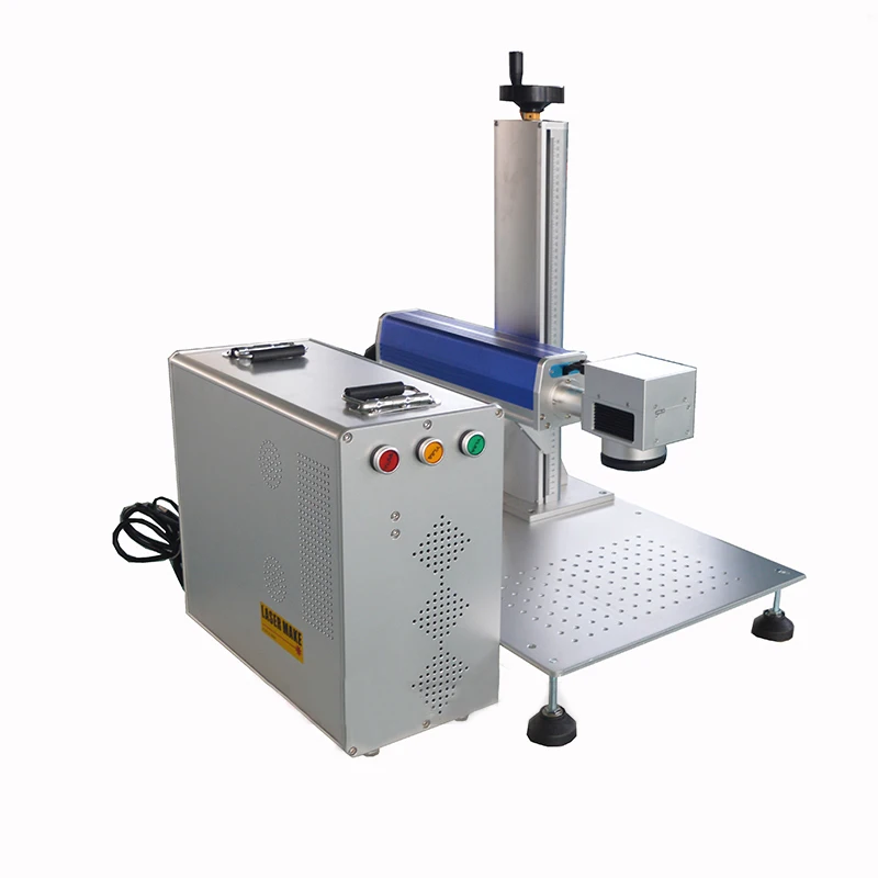 20 Вт волоконная лазерная маркировочная машина рабочий размер 150*150 мм для металла