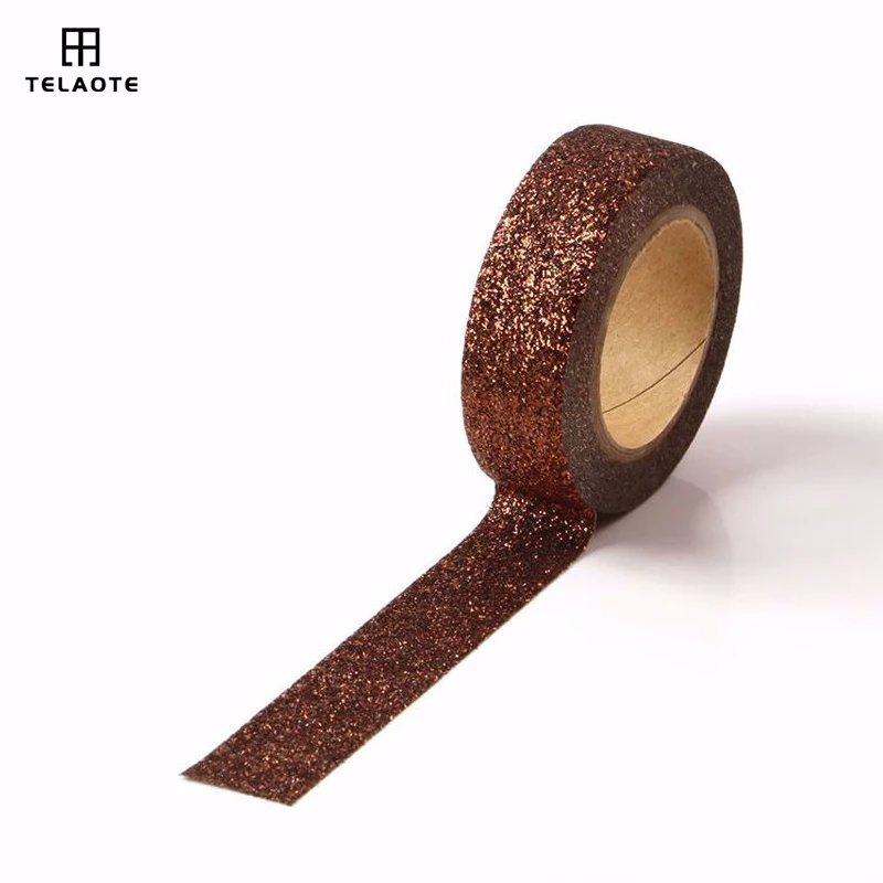 

Коричневая Блестящая лента 15 мм x 5 м