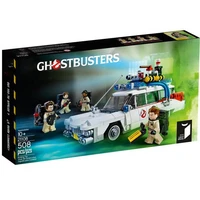 2021 new in stock friends 508pcs ghost busters ecto 1 building blocks brick toys christmas gift compatible 21108 toys