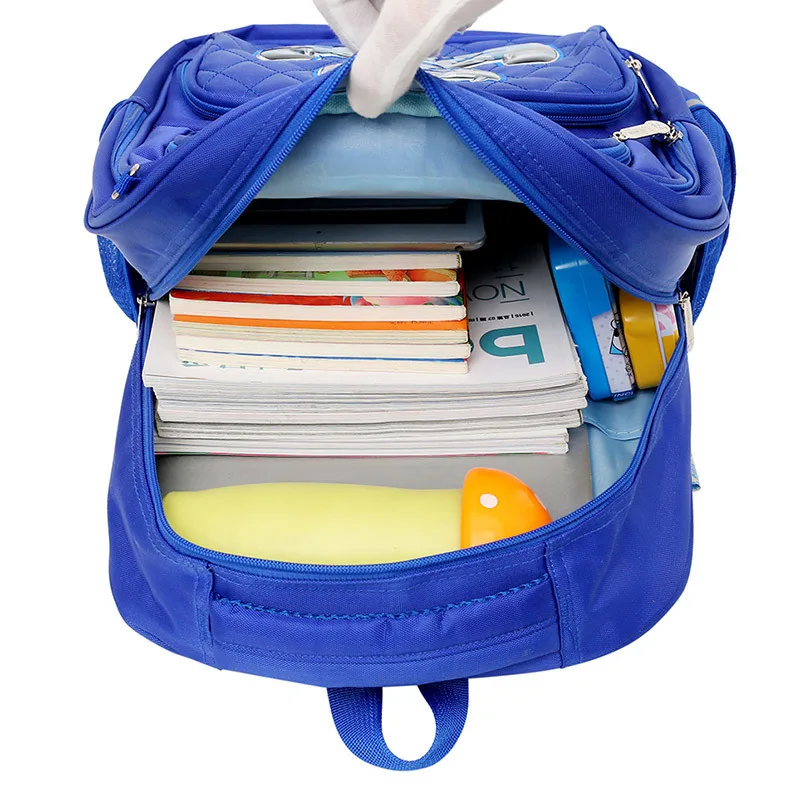 Car Printing Children Schoolbag for Teen Boy with Pencil Bag High quality waterproof backpack Children orthopedics school bags