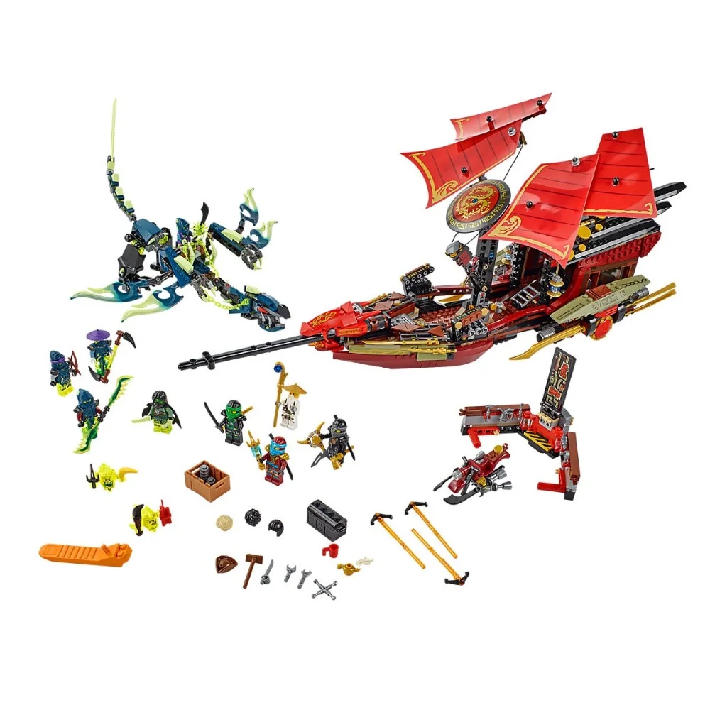 Ninjagoo строительные блоки Совместимые Legoe игрушки для детей Кирпичи Модель ninjagoo 70738
