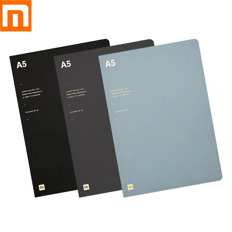 Дневник для ноутбука Xiaomi Mijia блокнот с тремя параграфами внутри страницы Daolin Paper A5