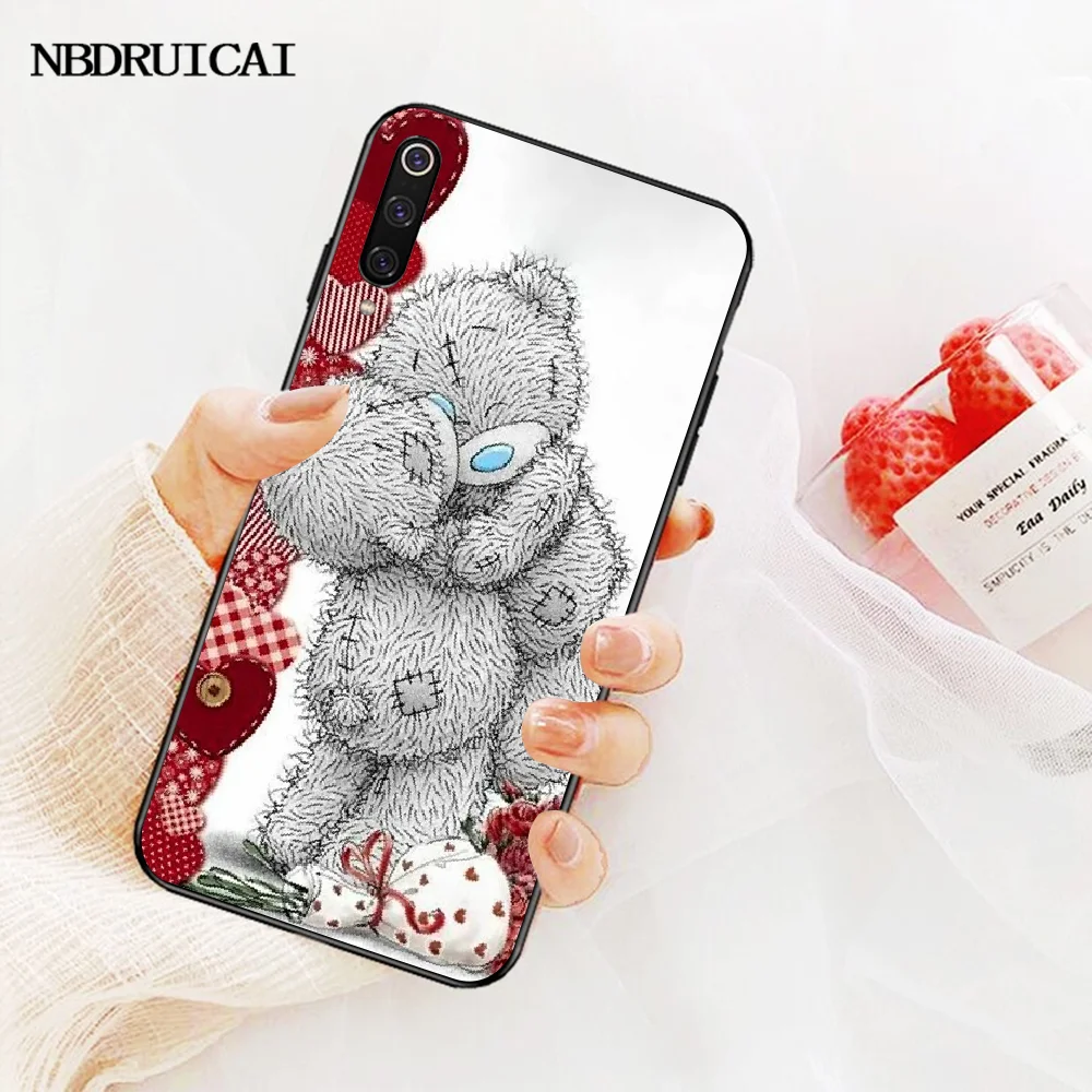 Мягкий черный чехол для телефона PENGHUWAN Tatty Teddy Bear Redmi Note 8 8A 7 6 6A 5 5A 4 4X 4A Go Pro Plus Prime |