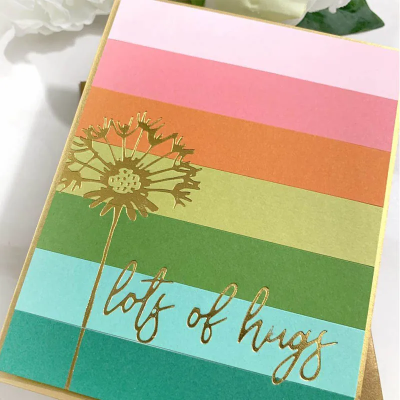 Лидер продаж металлические Вырубные штампы из фольги французские английские