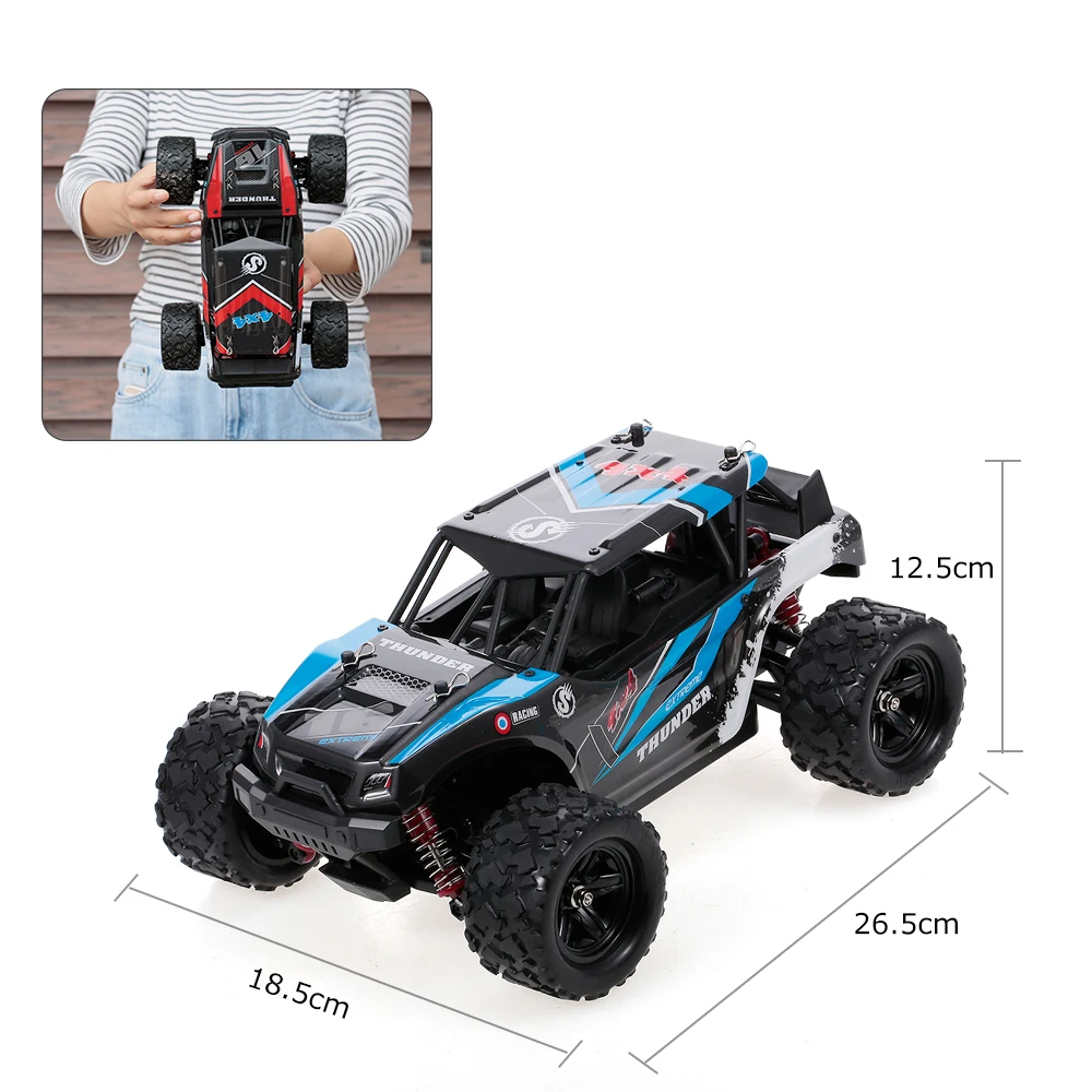 HS18312 1/18 4WD 36 км/ч высокоскоростной Радиоуправляемый автомобиль 2 4 ГГц внедорожная