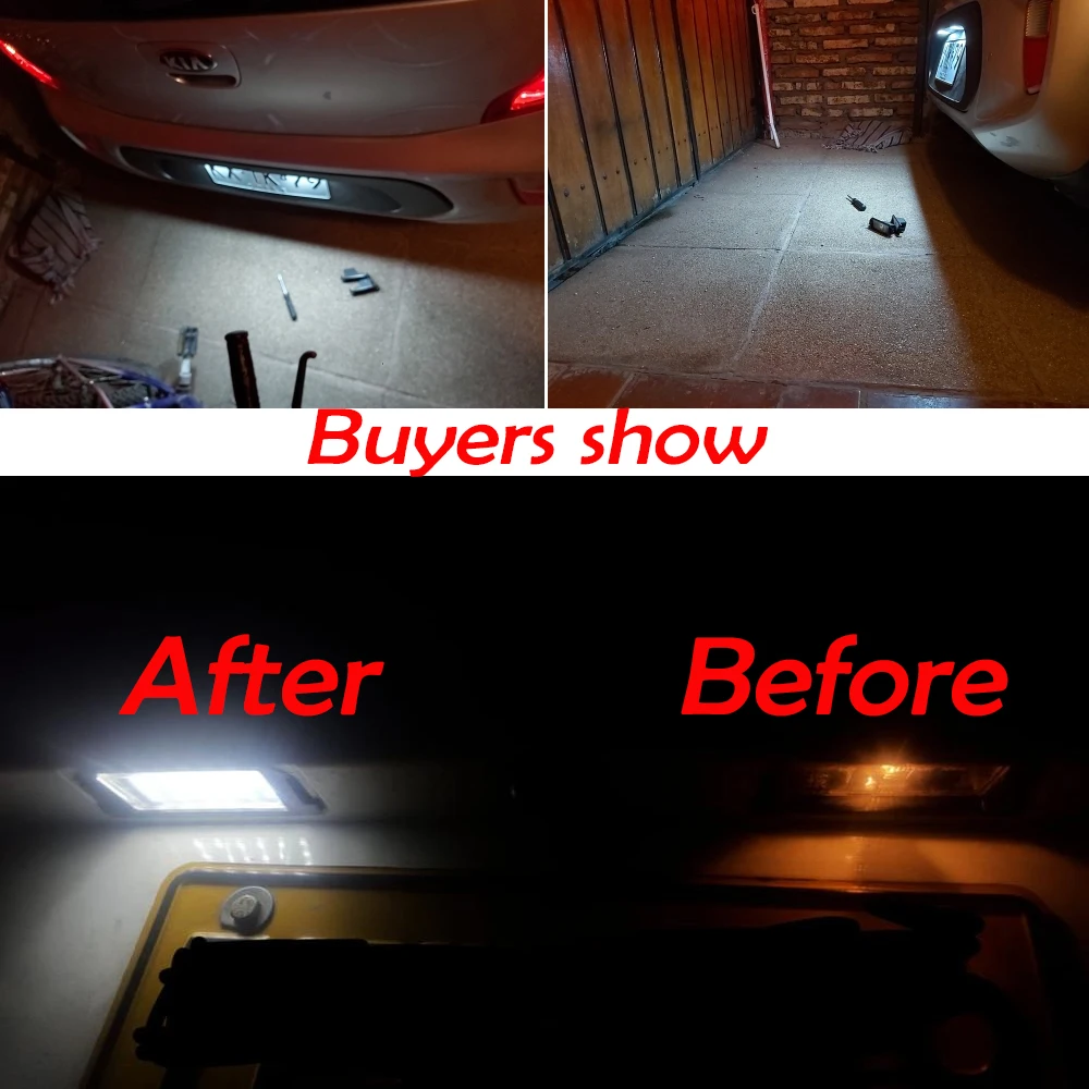 Светодиодная подсветка для номерного знака PMFC 2x18 SMD Hyundai I10 I20 tiburon coupe Veloster FS XG30 townan