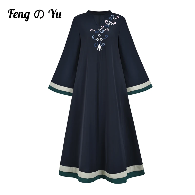 Мусульманская одежда Рамадан ИД Мубарак индийский Abaya Дубай Турция арабское