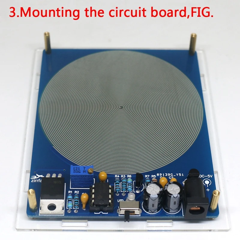 HFES DC 5 В 7 83 Гц ультра-Низкочастотный генератор импульсной волны аудио резонатор с