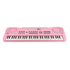 61 клавиши, электронная клавиатура пианино детские игрушки с микрофоном USBБатарея приведенный в действие