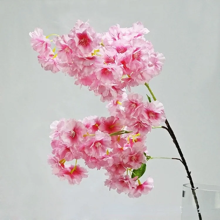 

100cm Artificial Cherry Blossom Branches, Wedding Background, Flower Arrangement Dry Branches,Hotel,Home,Decorative Silk Flowers