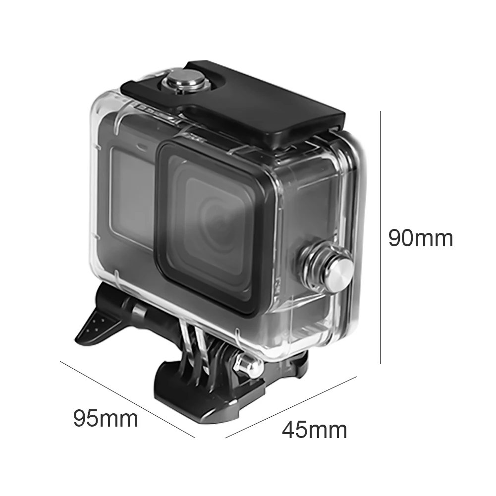 

45M Underwater Waterproof Case for Gopro Hero 9 Black Protective Shell Diving Protective Cover Housing Mount FOR GOPRO HERO 9