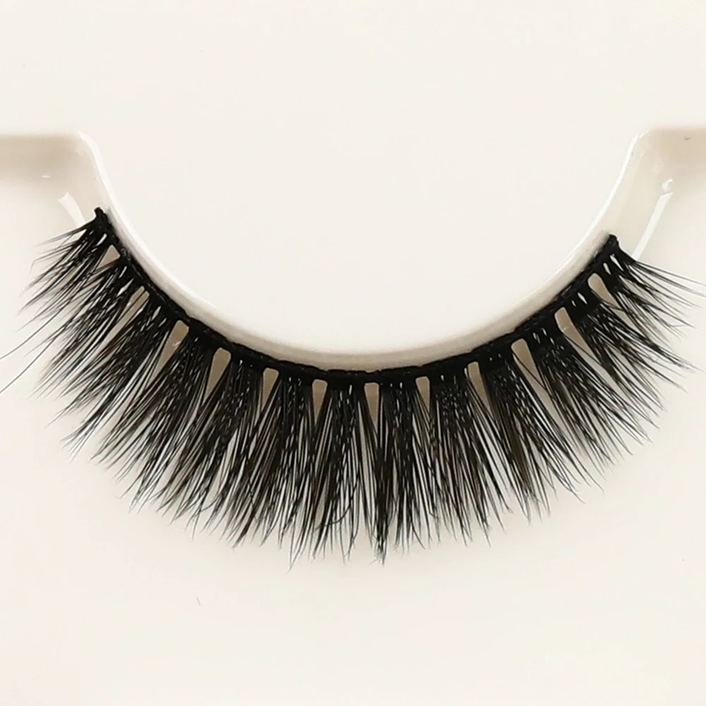 1 стиль 3 пары натуральные накладные ресницы длинный макияж 3d норковые