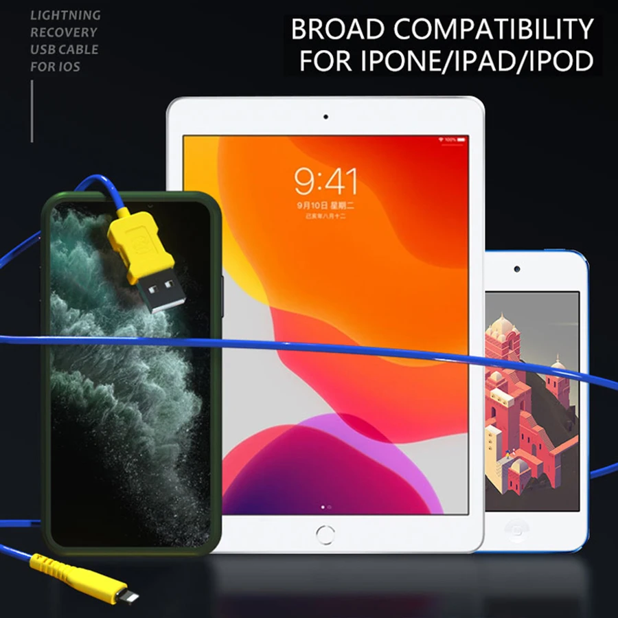 USB-кабель для зарядки и передачи данных MECHANIC iData Lightning DFU IOS iphone ipad ipod | Инструменты