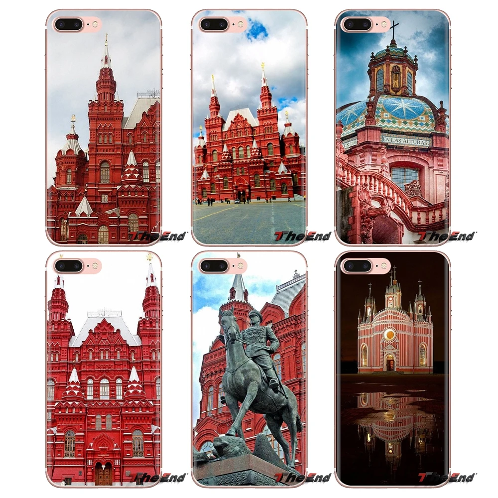 Red Square Moscow Russia Soft Transparent Cases Covers For Samsung Galaxy J1 J2 J3 J4 J5 J6 J7 J8 Plus 2018 Prime 2015 2016 2017 |