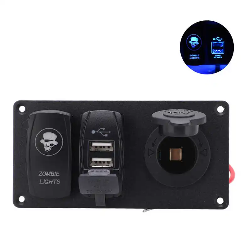 

Car USB Charger ‑25℃‑80℃ Car Cigarette for Ships for Buses for RVs