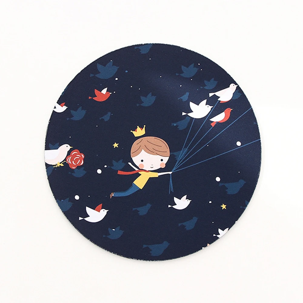 Креативный персональный Коврик для мыши planet маленький свежий круглый коврик