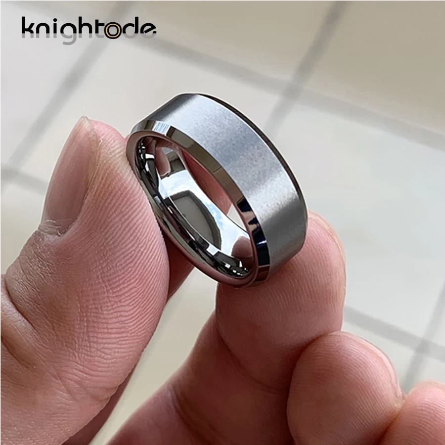 6 мм 8 основных цветов Вольфрам карбида обручальные кольца для Для мужчин женщин