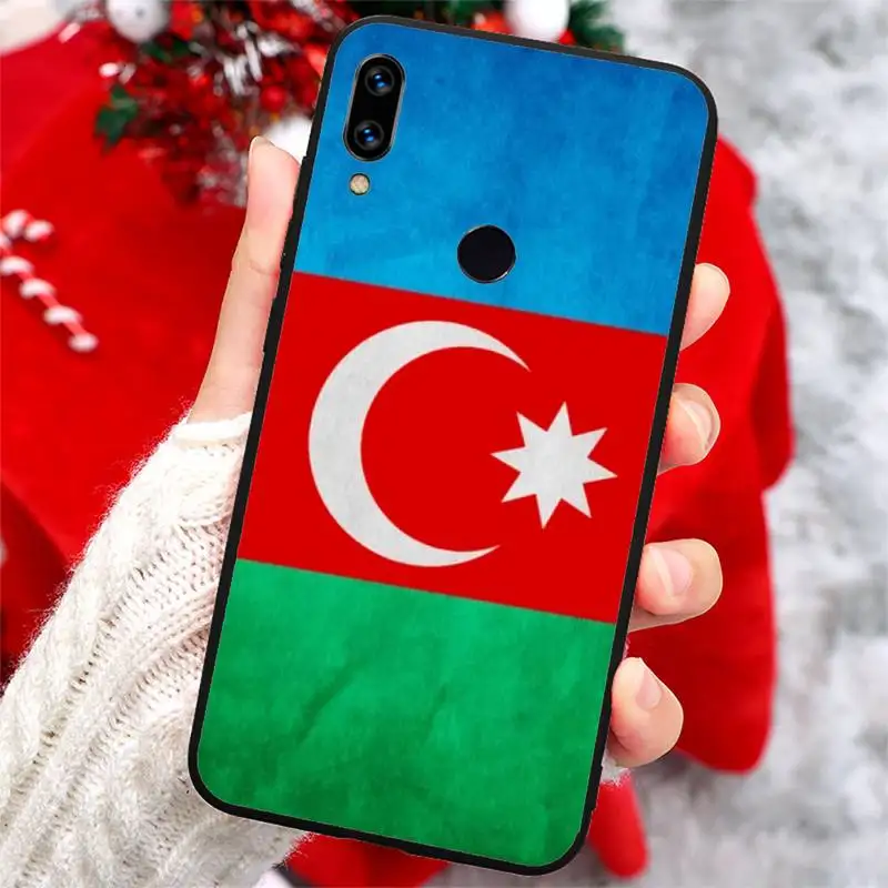 

Azerbaijan buta flag fashion pattern high quality Phone Case shell For Xiaomi Redmi note 7 8 9 t k30 max3 9 s 10 pro lite