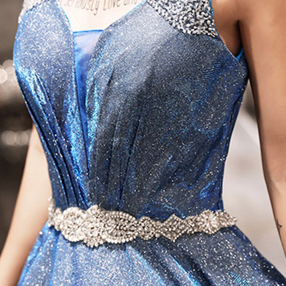 2020 Для женщин класса люкс для выпускного вечера линия вечернее вечерние