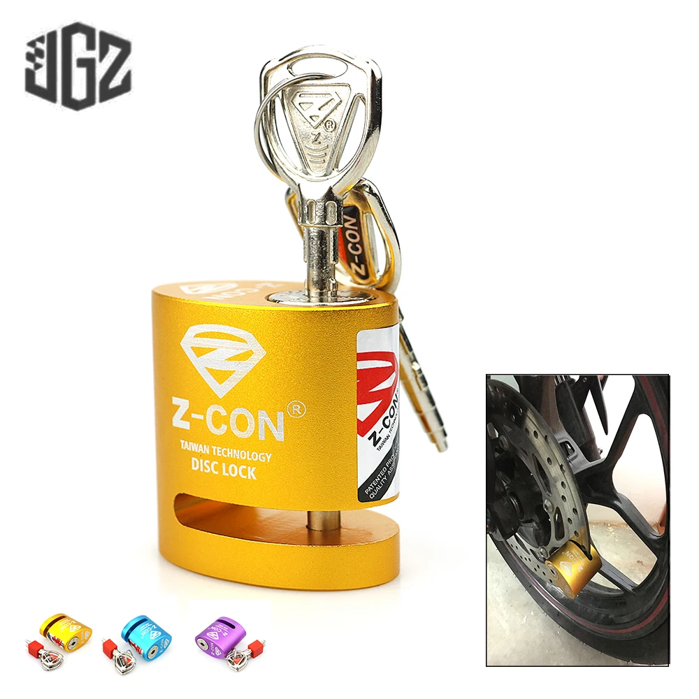 Универсальный алюминиевый замок для дискового тормоза мотоцикла Противоугонная