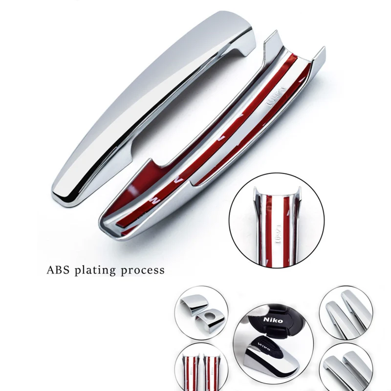 For Mazda 3 2nd Gen BL Axela 2009~2013 Luxurious Chrome Door Handle Cover Car Accessories Stickers Trim Set 2010 2011 2012 | Автомобили и