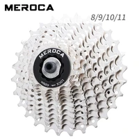 meroca bicycle freewheel mtb bike cassette 891011 speed 11 25t11 28t bike steel cassette freewheel cycling parts