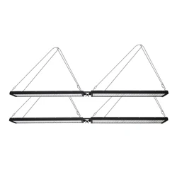 with hanging way DSunY 4 шт. аквариумный светодиодный светильник светодиодный аквариумный светильник ing коралловый риф морской SPS LPS светильник для аквариума с регулируемой яркостью sunrise sunset MJ7BP4 - Цвет: with hanging way