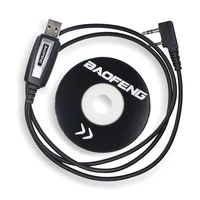 100 Original Baofeng Walkie Talkie USB Programming Cable with Driver for Baofeng Ham Radio UV82 UV5R BF888S Radio Accessories