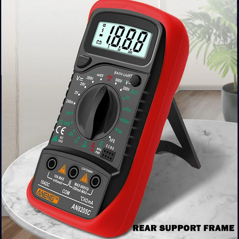 Цифровой мультиметр/амперметр постоянного тока тестер мультиметр с термопарой