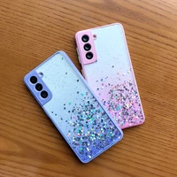 gradient star flash powder is suitable for samsung s21ultra s20fe a31 a32 a51 a71 a52 a72 a70 phone case samsung galaxy s20 plus